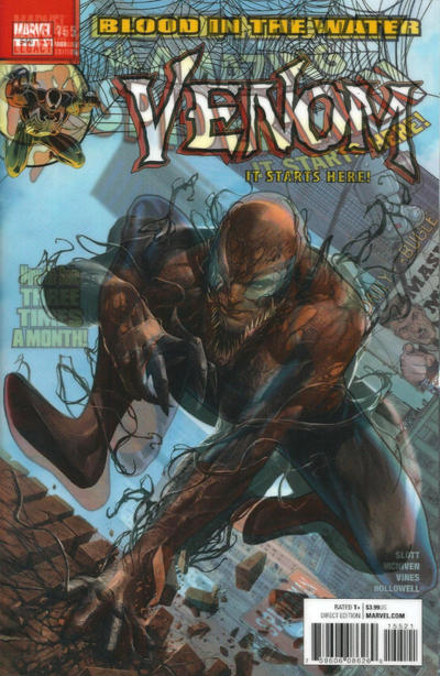 Venom #155B Lenticular Cover Variant