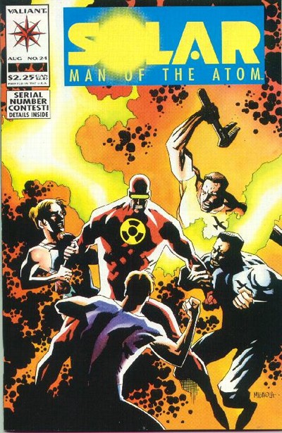 Solar, Man of the Atom #24