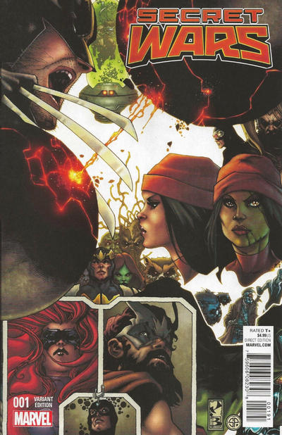 Secret Wars #1BF Bianchi 1:20 Incentive Variant