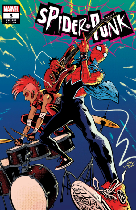 Spider-Punk #3B Mok Variant