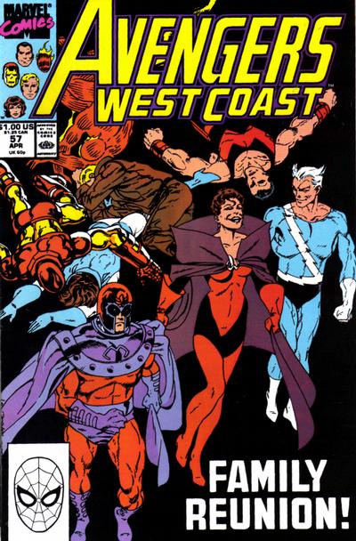 Avengers West Coast #57