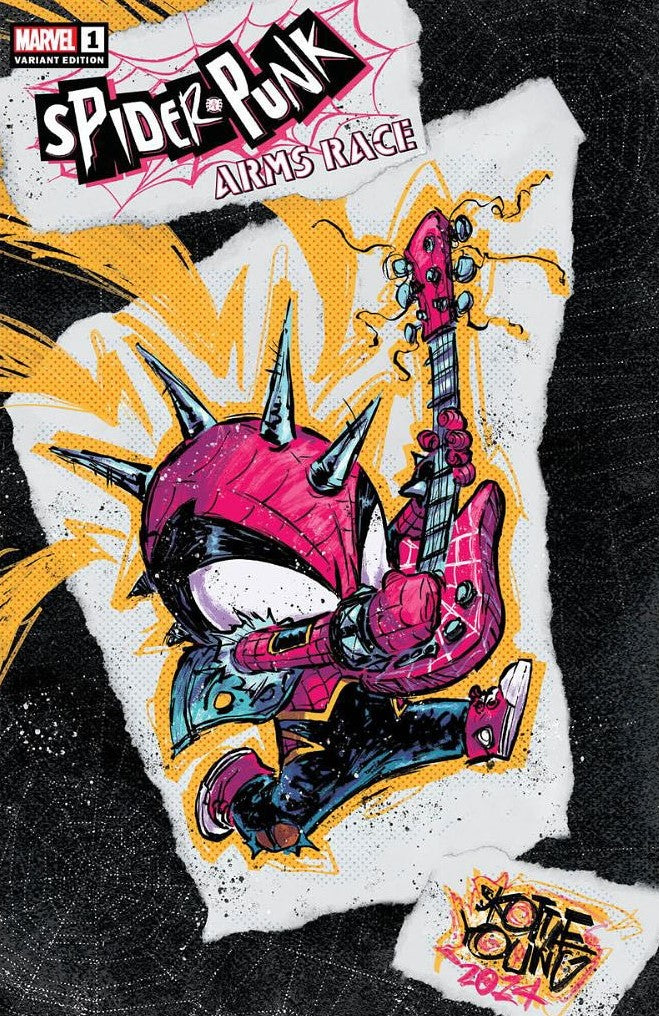 Spider-Punk: Arms Race #1 Skottie Young Webstore Variant (Ltd 3000)