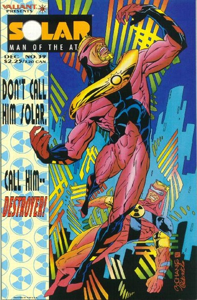 Solar, Man of the Atom #39