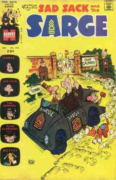 Sad Sack and the Sarge #104