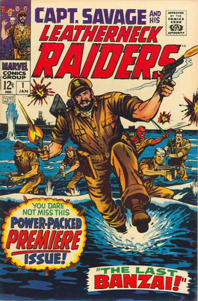 Captain Savage and his Leatherneck Raiders #1