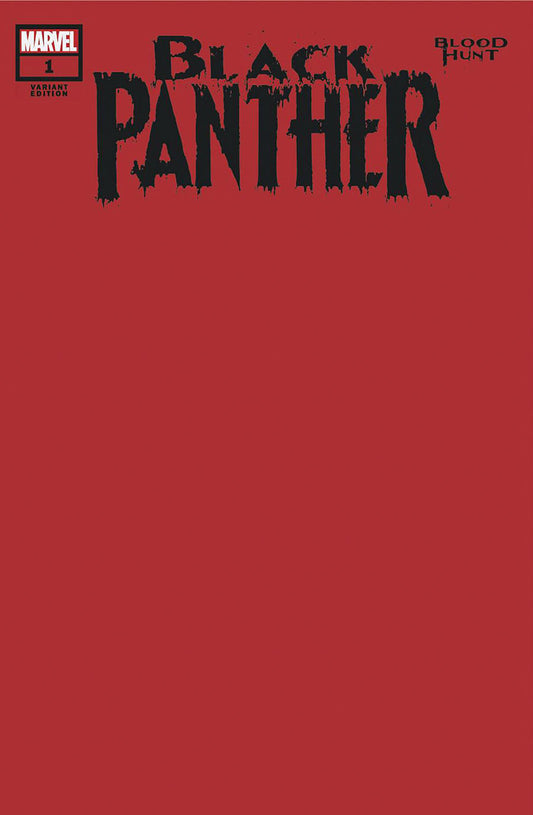 Black Panther Blood Hunt #1 Blank Variant