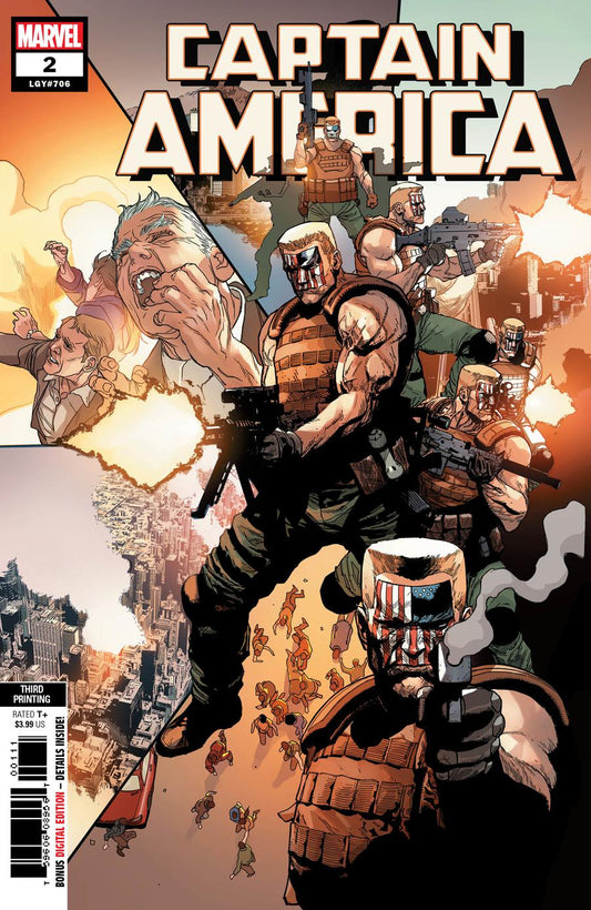Captain America #2 3rd Printing