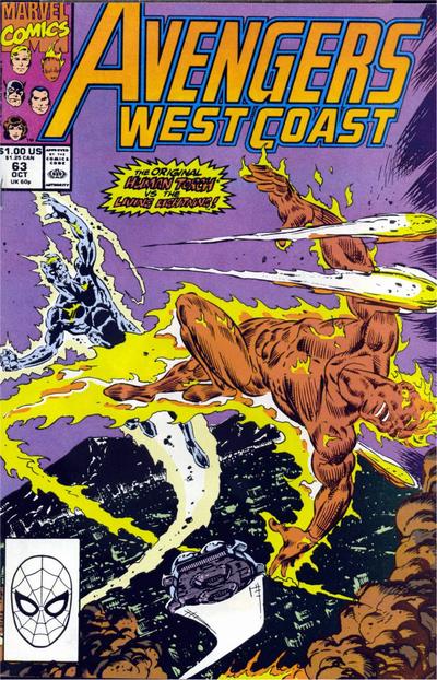 Avengers West Coast #63