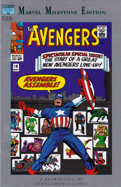 The Avengers #16 Marvel Milestone Edition