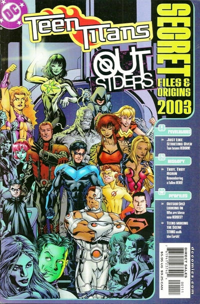 Teen Titans / Outsiders Secret Files & Origins 2003 #1