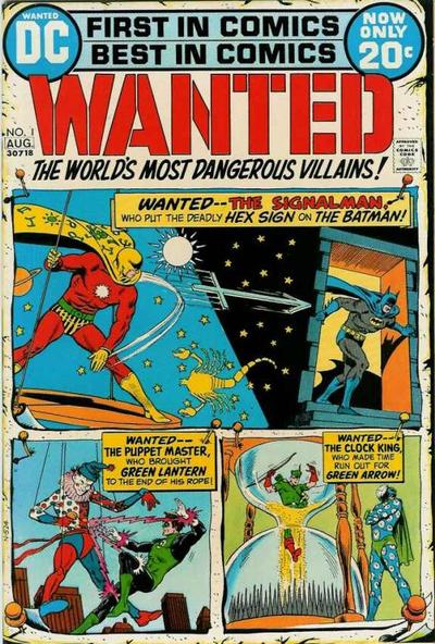 Wanted, The World's Most Dangerous Villains #1