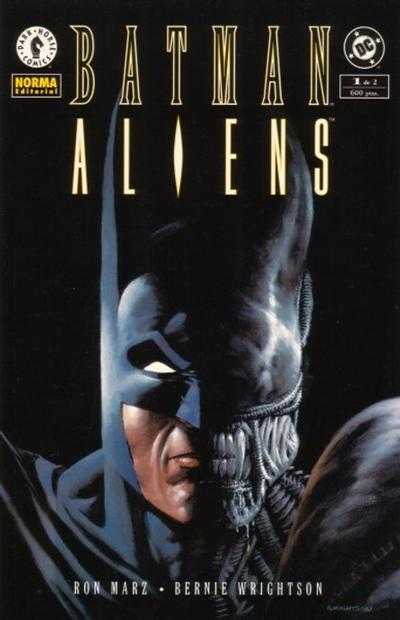Batman / Aliens #1 Signed by Bernie Wrightson