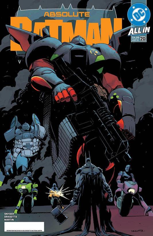 Absolute Batman #20 Cover A Nick Dragotta 2nd Printing