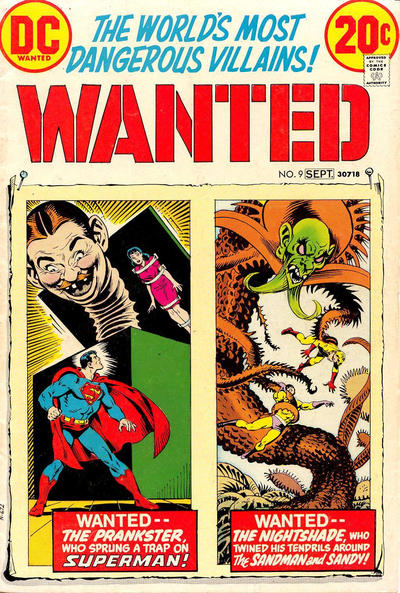 Wanted, The World's Most Dangerous Villains #9