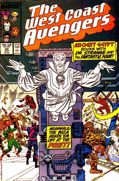 The West Coast Avengers #22