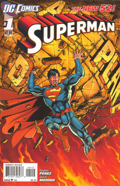 Superman #1B 2nd Printing