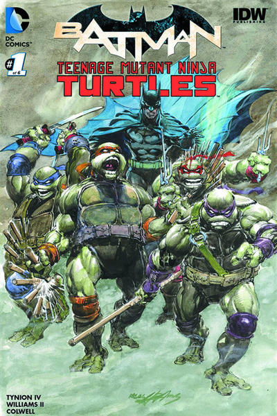 Batman / Teenage Mutant Ninja Turtles #1 DF Neil Adams (Ltd 2500)