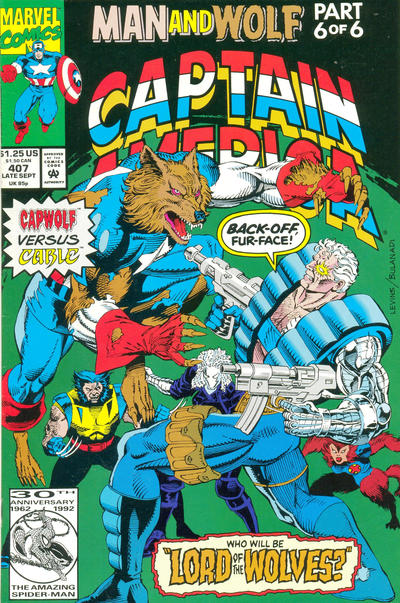 Captain America #407