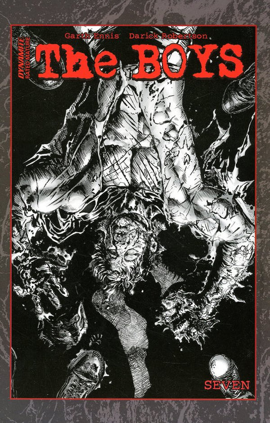 The Boys #7 Robertson B&W 1:10 Variant