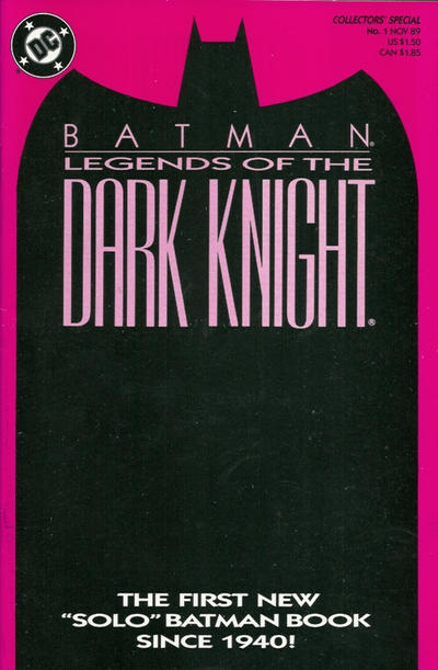 Batman: Legends of the Dark Knight #1 Pink Cover