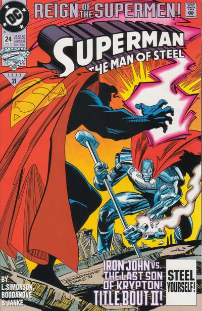 Superman: The Man of Steel #24