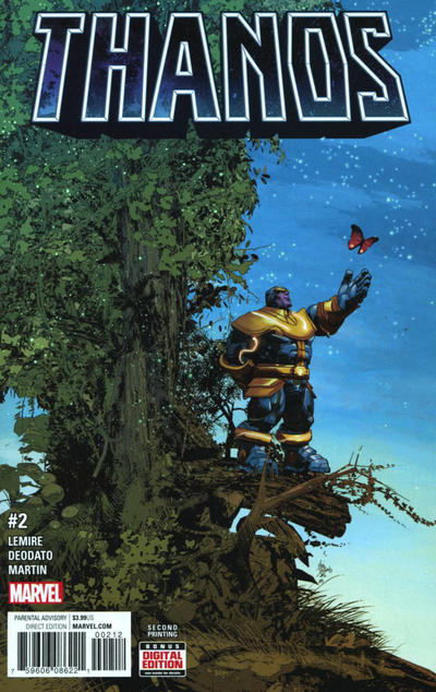 Thanos #2C 2nd Print Variant