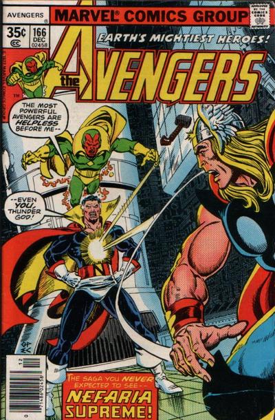 The Avengers #166