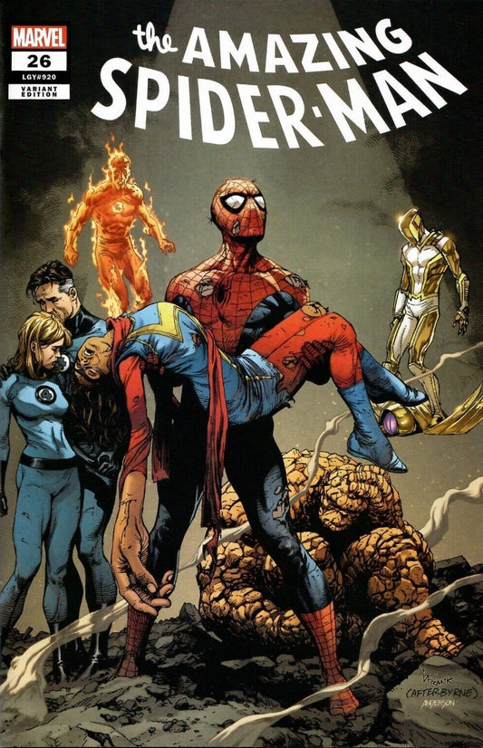 Amazing Spider-Man #26 Frank Spoiler Variant