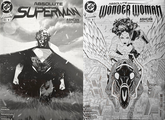 Absolute Wonder Woman / Absolute Superman Ashcan Flip Book