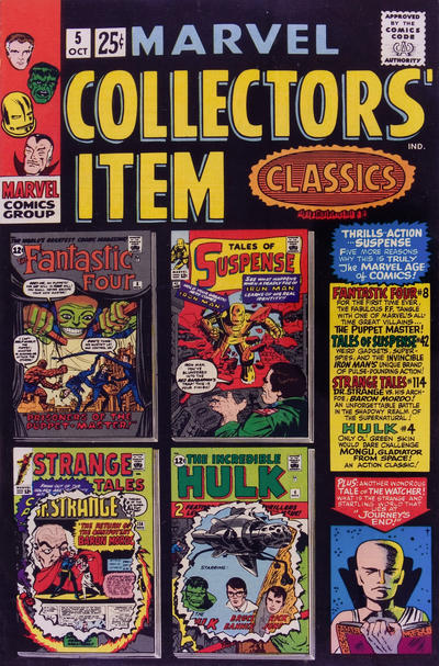 Marvel Collectors' Item Classics #5