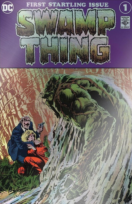 Swamp Thing #1 Wrightson 2023 NYCC Foil Facsimile (Ltd 500)