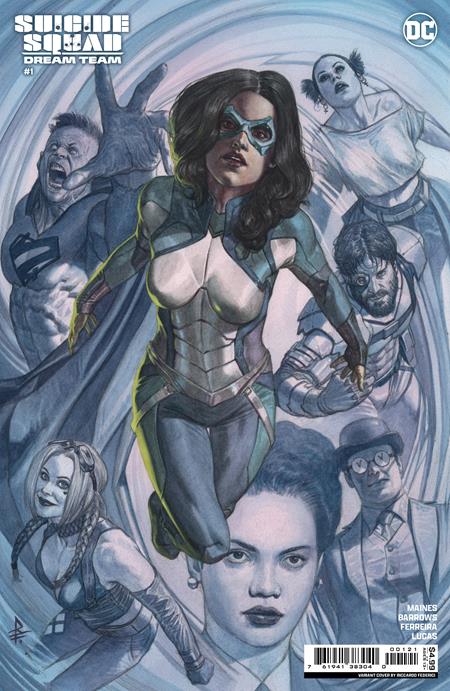 SUICIDE SQUAD DREAM TEAM #1B (OF 4) FEDERICI VAR