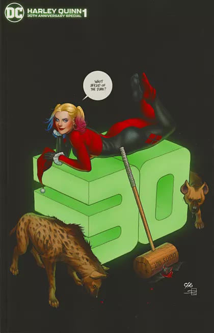Harley Quinn 30th Anniversary Special #1N (Glow in the Dark) Frank Cho