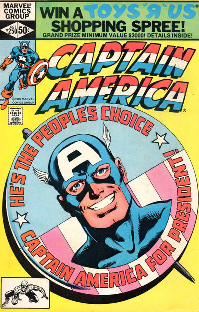 Captain America #250