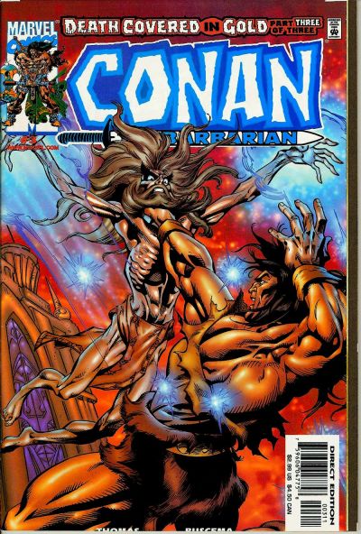 Conan Death Covered in Gold #3