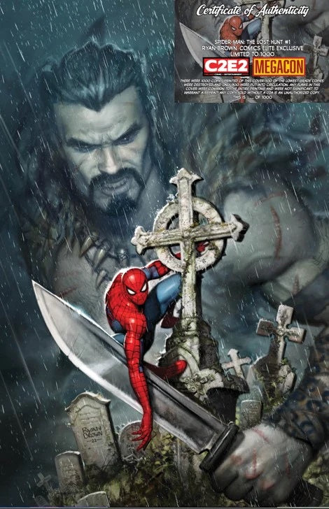 Spider-Man: The Lost Hunt #1 CGC Graded 9.8