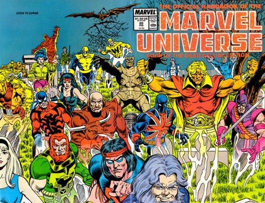 Official Handbook of the Marvel Universe: Deluxe Edition #20