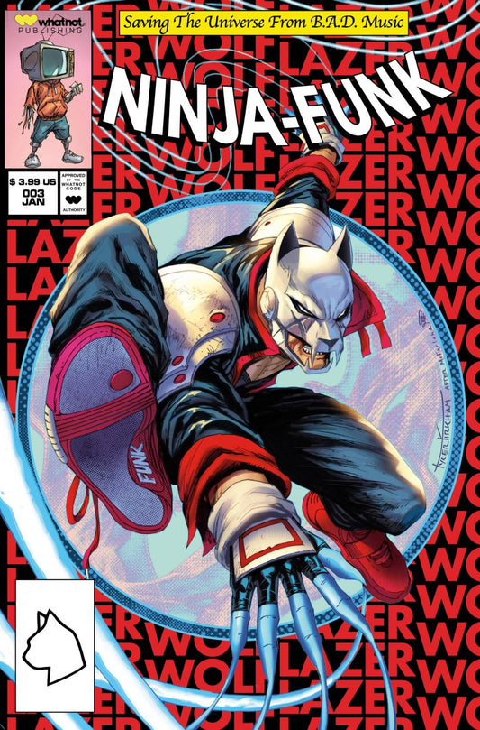 Ninja Funk #3C (of 4) Kirkham Variant (MR)