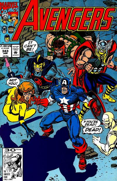 The Avengers #343