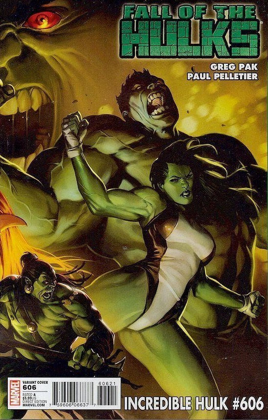 The Incredible Hulk #606B Djurdjevic Variant 1:15