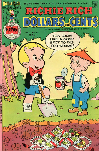 Richie Rich Dollars and Cents #70