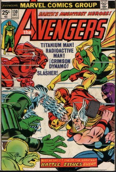 The Avengers #130