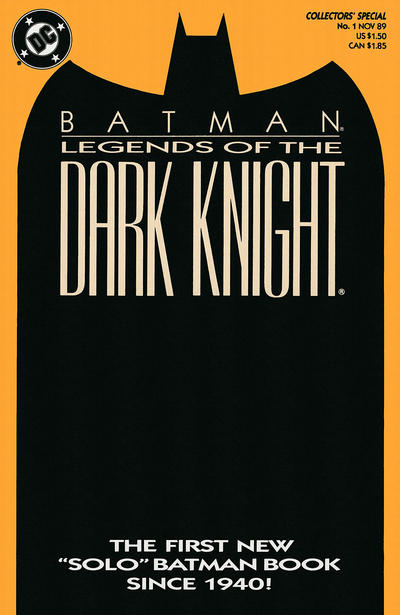 Batman: Legends of the Dark Knight #1 Orange Cover
