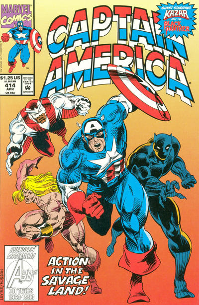 Captain America #414