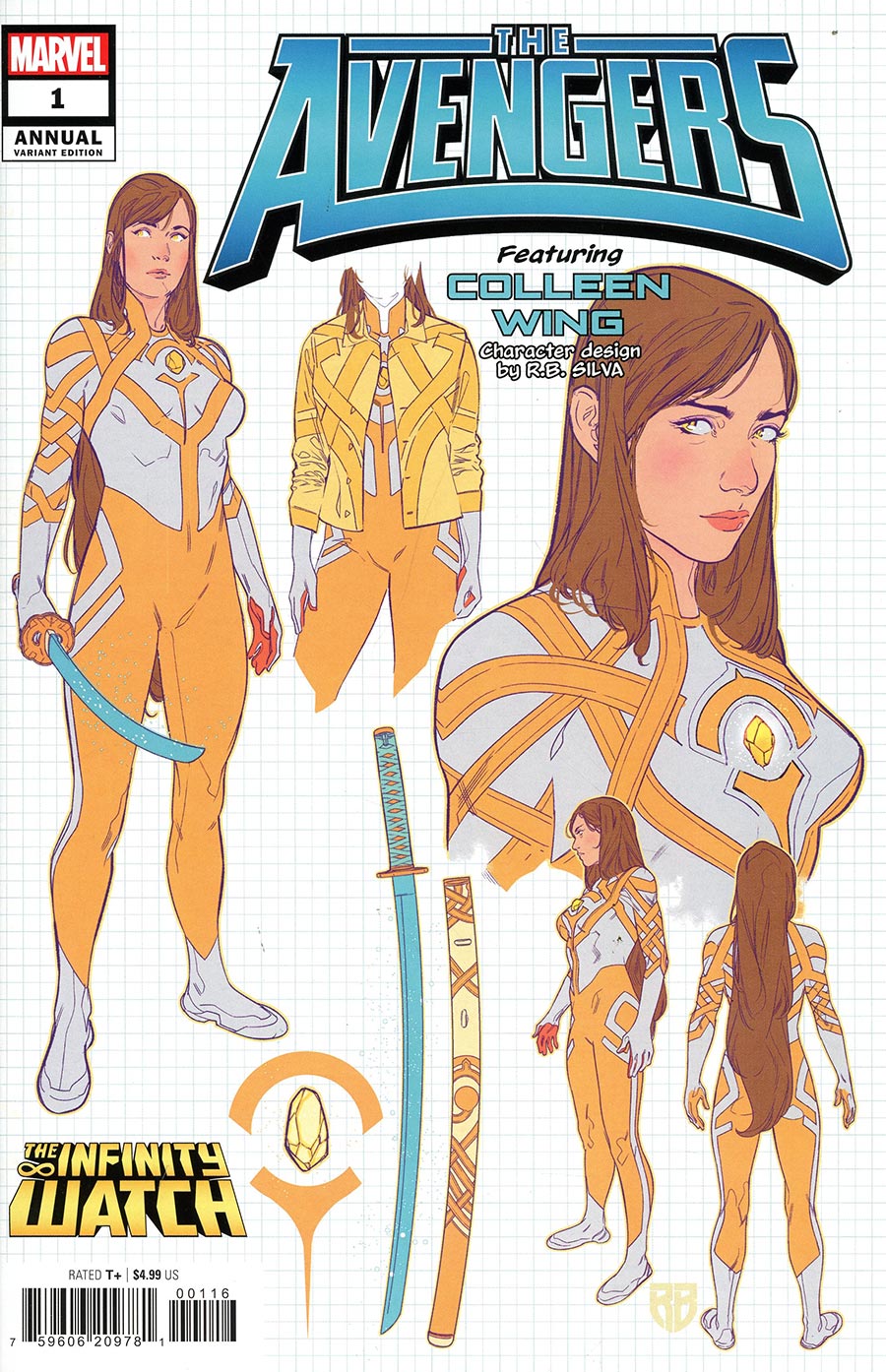 Avengers Annual #1 1:10 R.B. Silva Spoiler Design Incentive Variant [Iw]