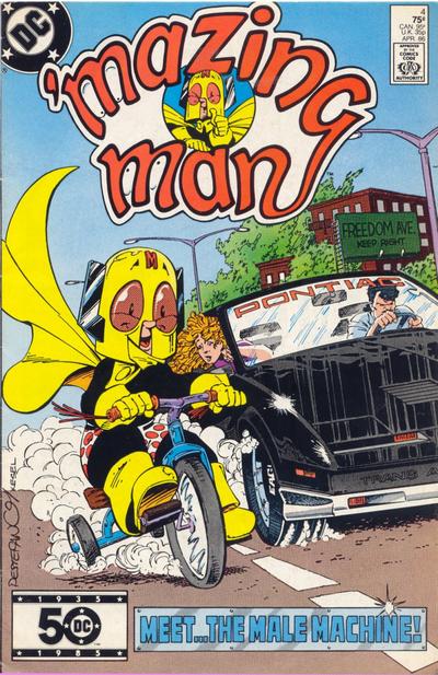 'Mazing Man Issue #4 - Direct Sales DC | Dec 18, 1985