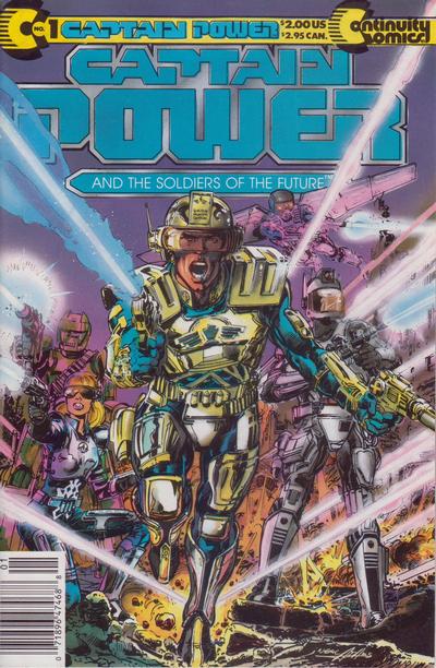 Captain Power and the Soldiers of the Future #1 Newstand Variant