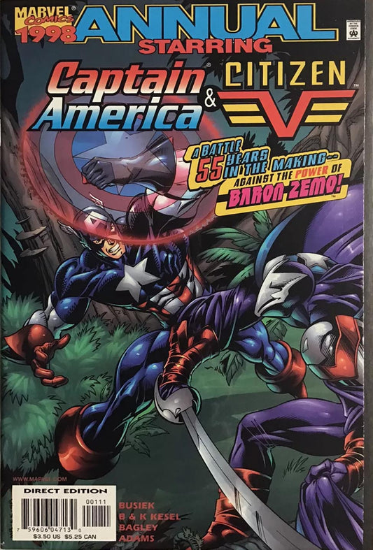 Captain America Annual 1998