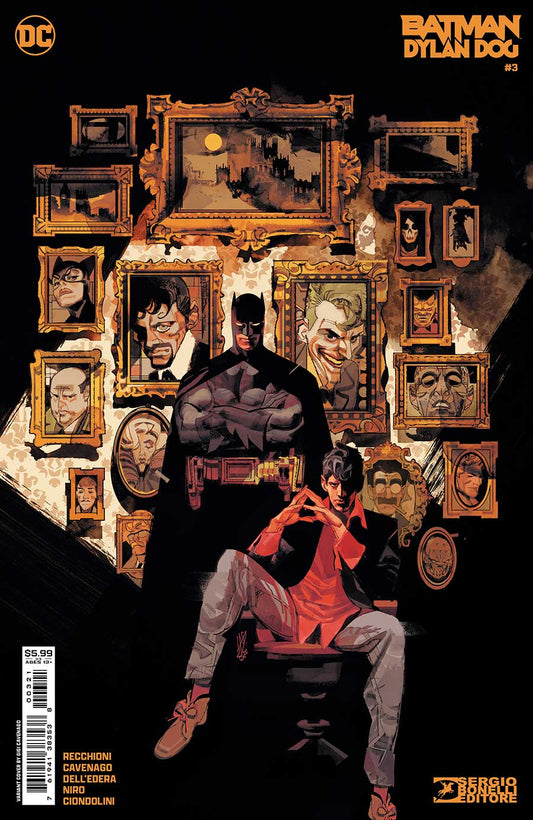 BATMAN DYLAN DOG #3 (OF 3) Cavenago Variant