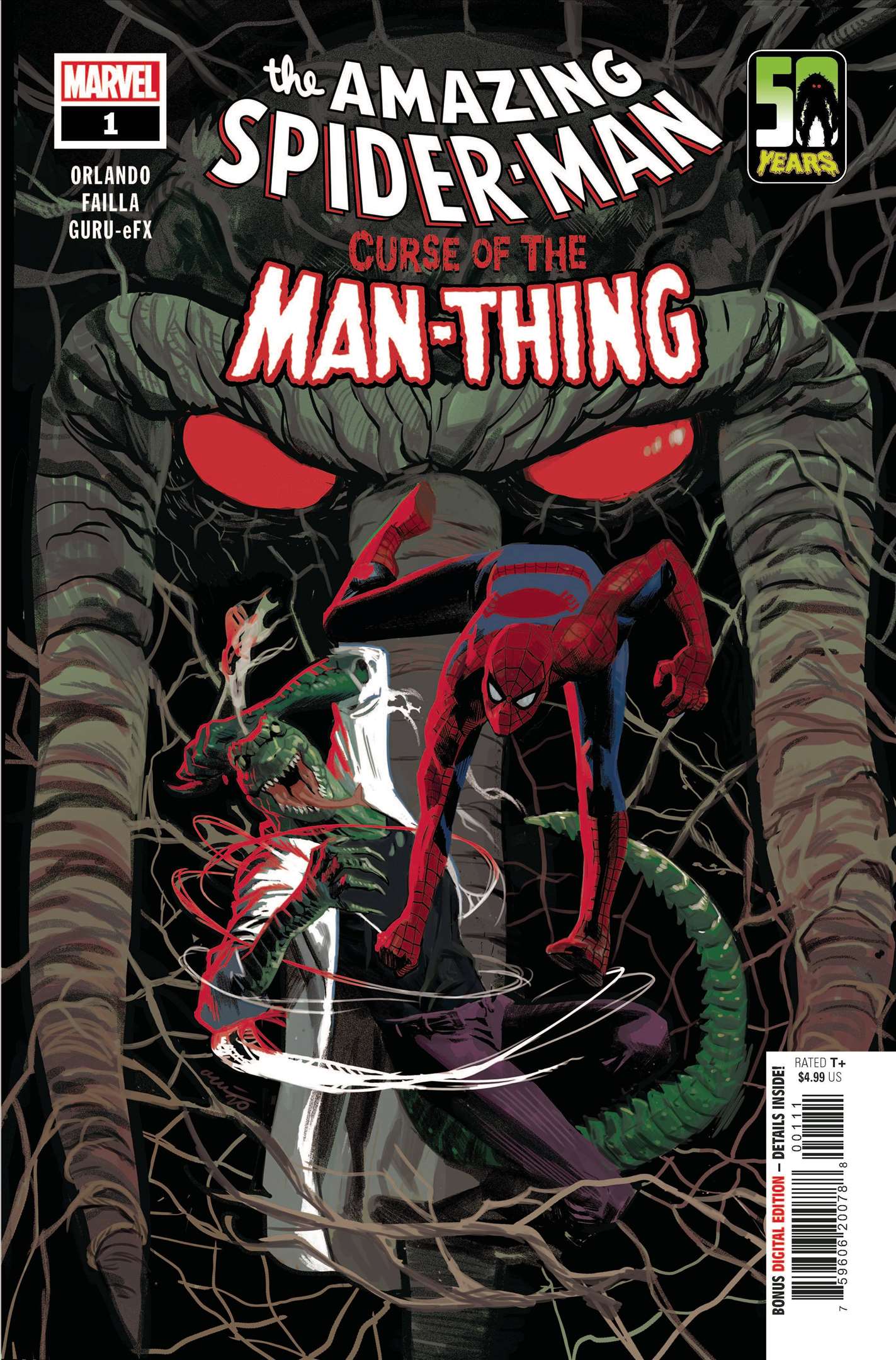 Amazing Spider-Man Curse of the Man-Thing #1